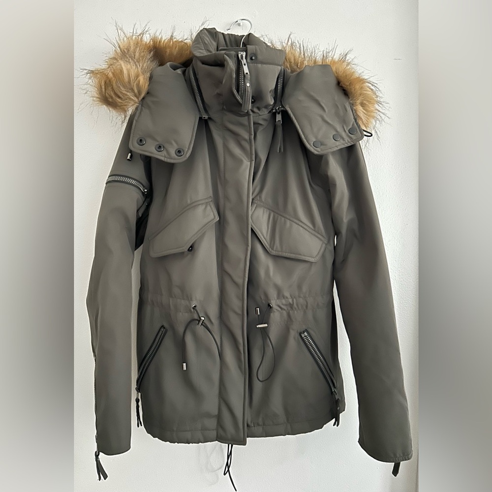 S13 Fishtail Parka Insulated Hooded Jacket Women’s (M)